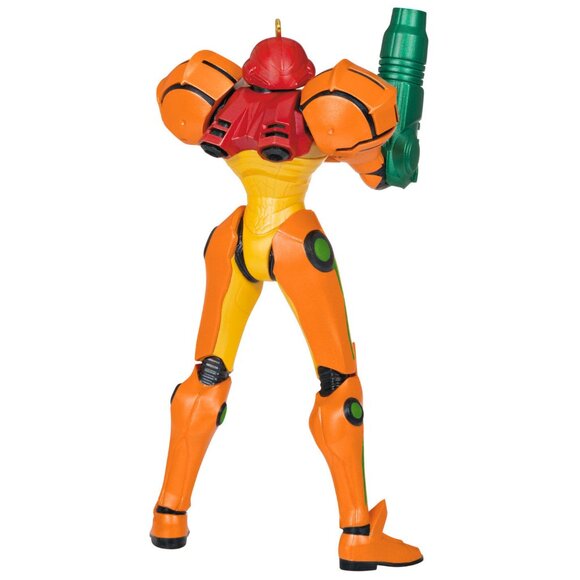 New! Metroid Samus Aran Hallmark Keepsake Christmas Ornament 2023 Nintendo Game - Picture 4 of 5
